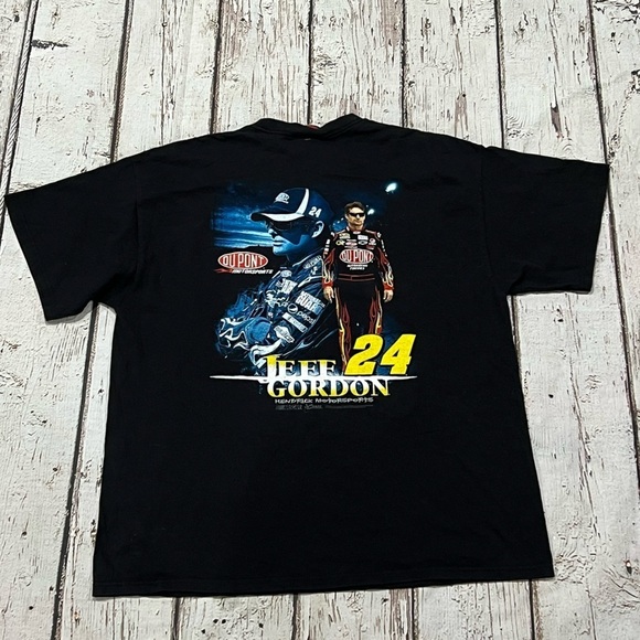 Jeff Gordon Nascar Racing Vintage Motorsport Crewneck Tee Tshirt XL - Picture 5 of 8